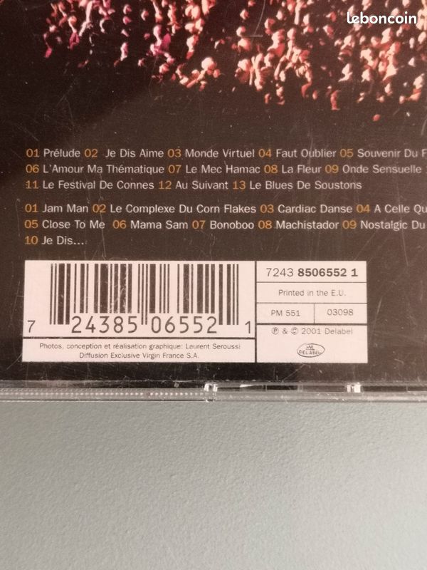 Lot du DVD et du CD " Le tour de M " 2001 (image 5)