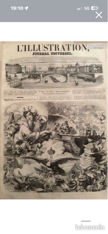 Semestres reliés du journal l'illustration après 1900- à venir chercher rapidement (image 16)