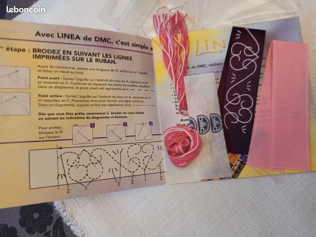 Kit pour confectionner un bracelet en tissu (image 2)