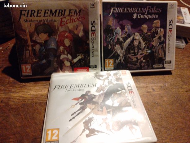 Lot jeux Fire Emblem sur 3DS Jeux vidéo