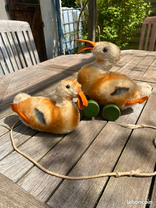 Jouet vintage canard Steiff « Peep Duck » (image 1)