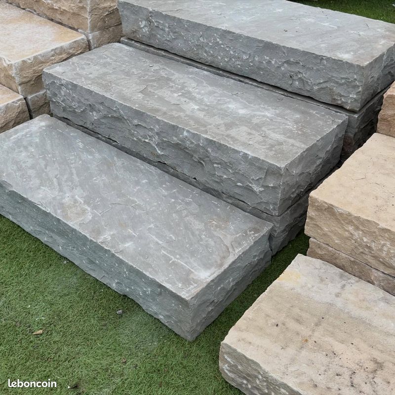 🧱 Bloc Marche Pierre Naturelle Égypte Extérieur Prix Direct (image 2)