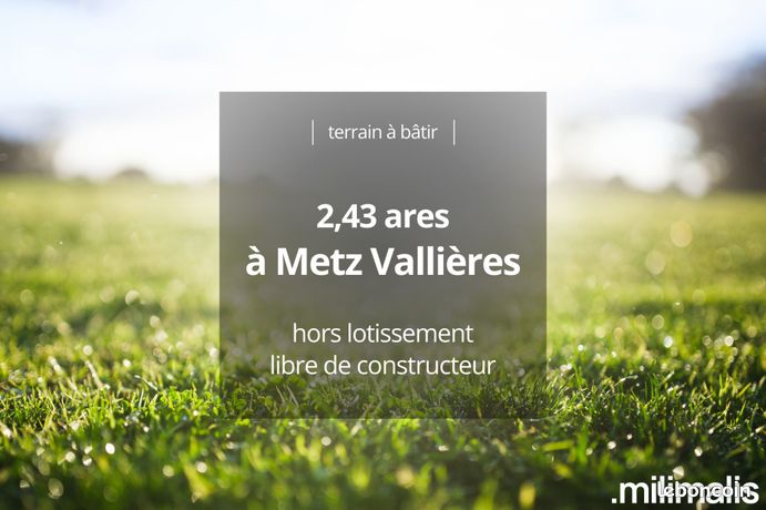 Terrain 243 m² Metz