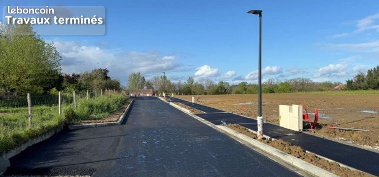 Terrain 814 m² Le Burgaud