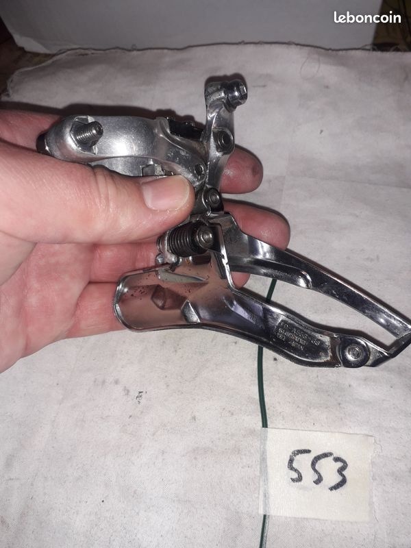 Dérailleur Avant Shimano RX100 FD-A553 – Triple Anneau, Tirage Bas – Occasion