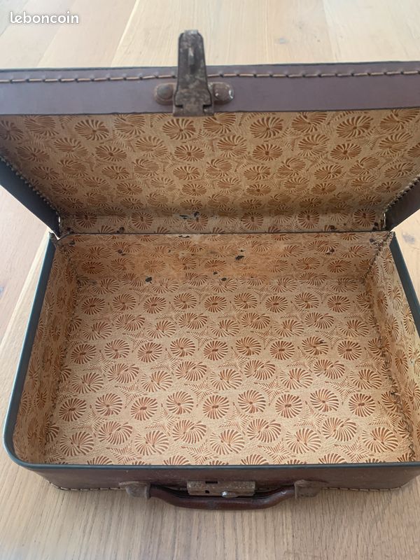 Suitcase Valise En Carton Vintage Vieille Valise Vintage Petite