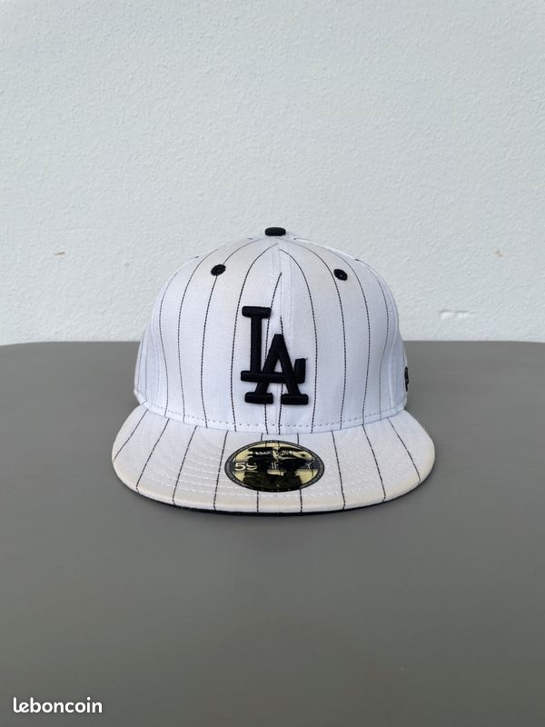 Casquette Baseball Grise Rouge Ete Retro En Coton A Rayures Lulyk-Taille Unique