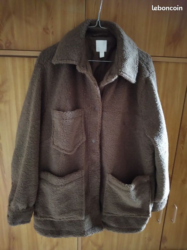 Vends manteau h&m beige (image 1)