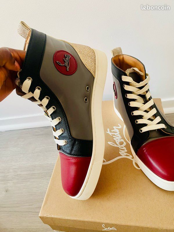 Magnifique Basket Christian Louboutin Montante Louis Orlato Flat