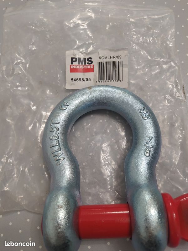 Lot Manille Lyre haute capacité 6.5 T (image 1)