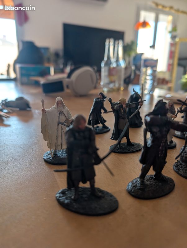 Lot De 21 Figurines Le Seigneur Des Anneaux – Eaglemoss 2004 – Très Bon état