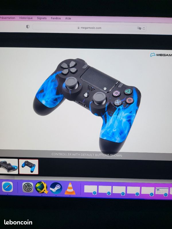 Ps4 pro blues flames custom controller (image 4)