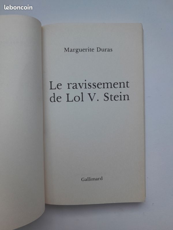 Marguerite Duras, Le ravissement de Lol V. Stein (image 3)