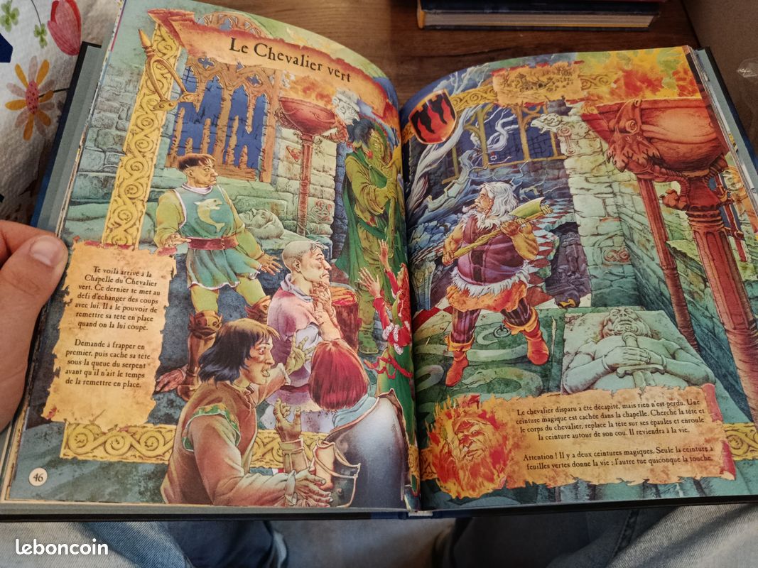 Mon grand livre des quêtes fantastiques - intégrale des 4 aventures - éditions Usborn (image 2)