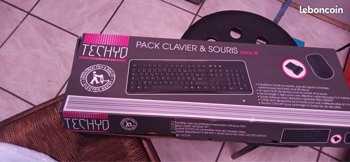 Clavier et souris sans fil (image 1)