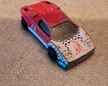 Voiture Majorette Lamborghini Aventador - Noir Mat Rayures Italie - Échelle 1:64 - Neuf