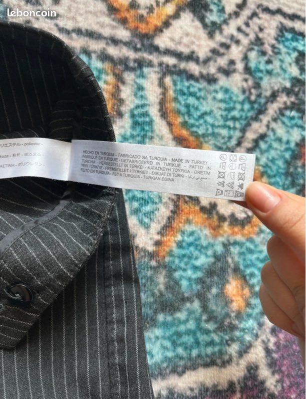 Pantalon rayures Bershka (image 6)