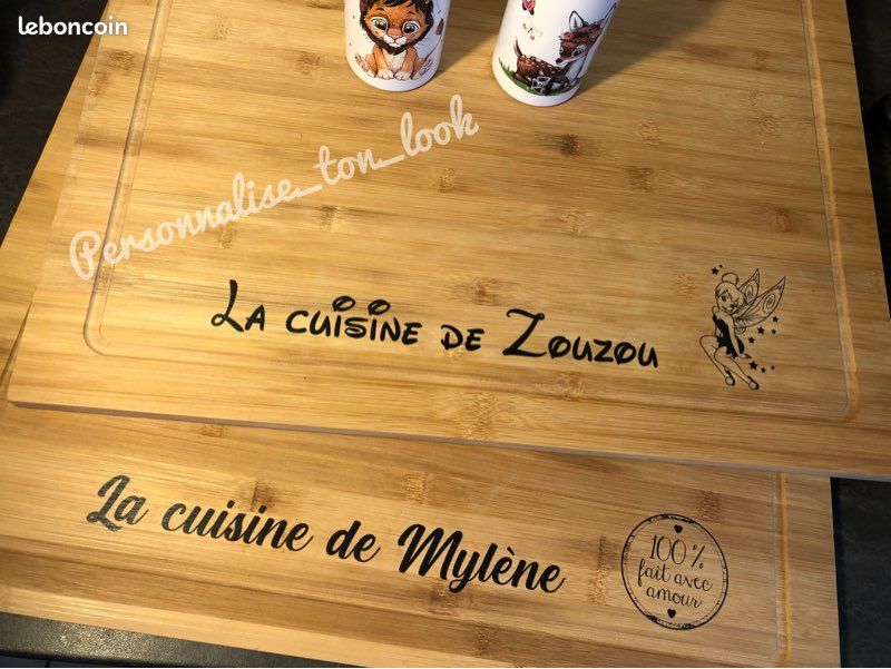 Planche bois personnalisée thermomix (image 2)