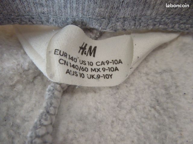 3 bas de survêtement H&M 9-10 ans BE (image 4)