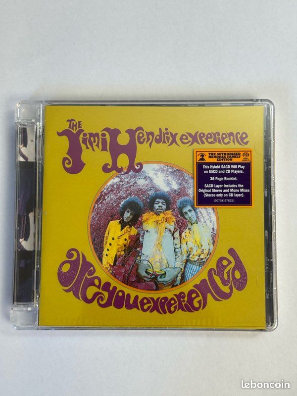The Jimi Hendrix Experience - Are You Experienced?, SACD Rare, Neuf, 1967 Analogue Productions Hybrid Audiophile , Neuf, Sous Blister (image 1)