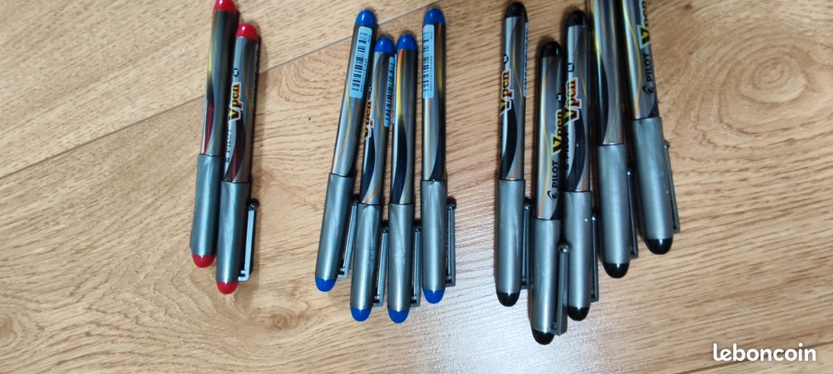 Pentel iZee Lot de 6 stylos à bille 4 couleurs - Corps violet profond