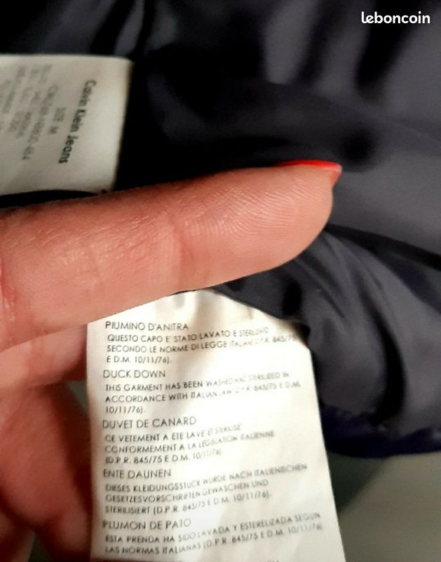 Duvet long CKJ (image 16)