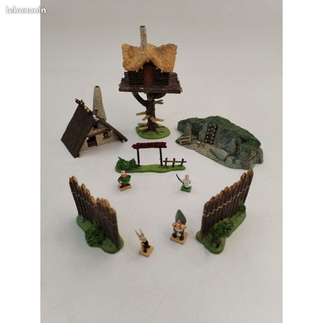 Lot 10 Figurines Astérix & Obélix Publicitaires Vintage Huilor Uderzo A