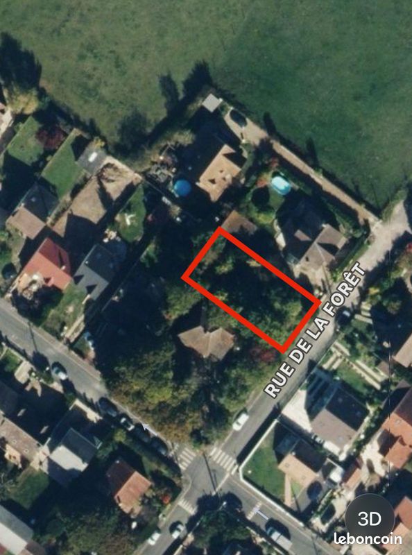 Terrain à bâtir 353 m² - CHAUMONTEL · 119 000 €