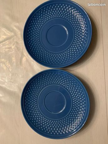 Genevieve Lethu - Grain de riz - Meringue - Assiette plate d27,5
