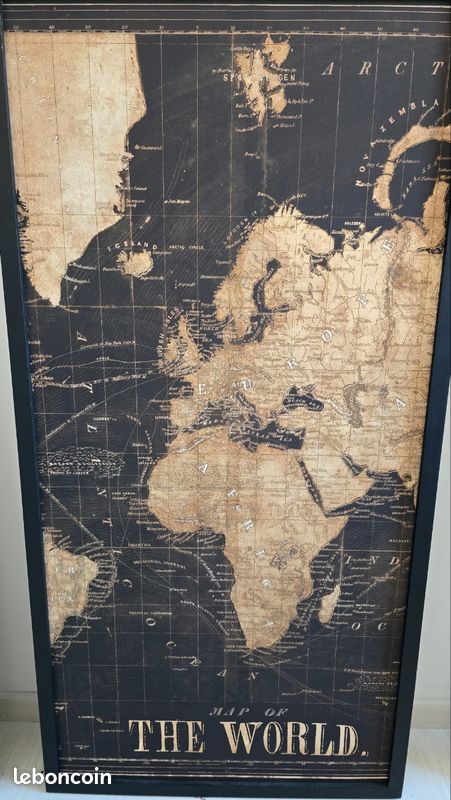 Tableau monde - Triptyque (image 2)