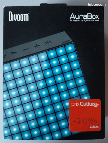 Divoom Aurabox Bluetooth Superbe Enceinte Bluetooth DIVOOM