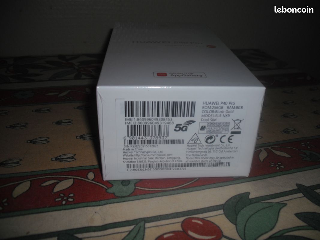 Huawei p40 pro 5G neuf sous blister facture et garantie (image 2)