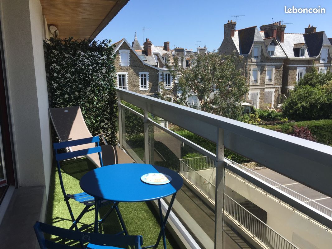 Studio plage du Sillon parking privé (image 1)