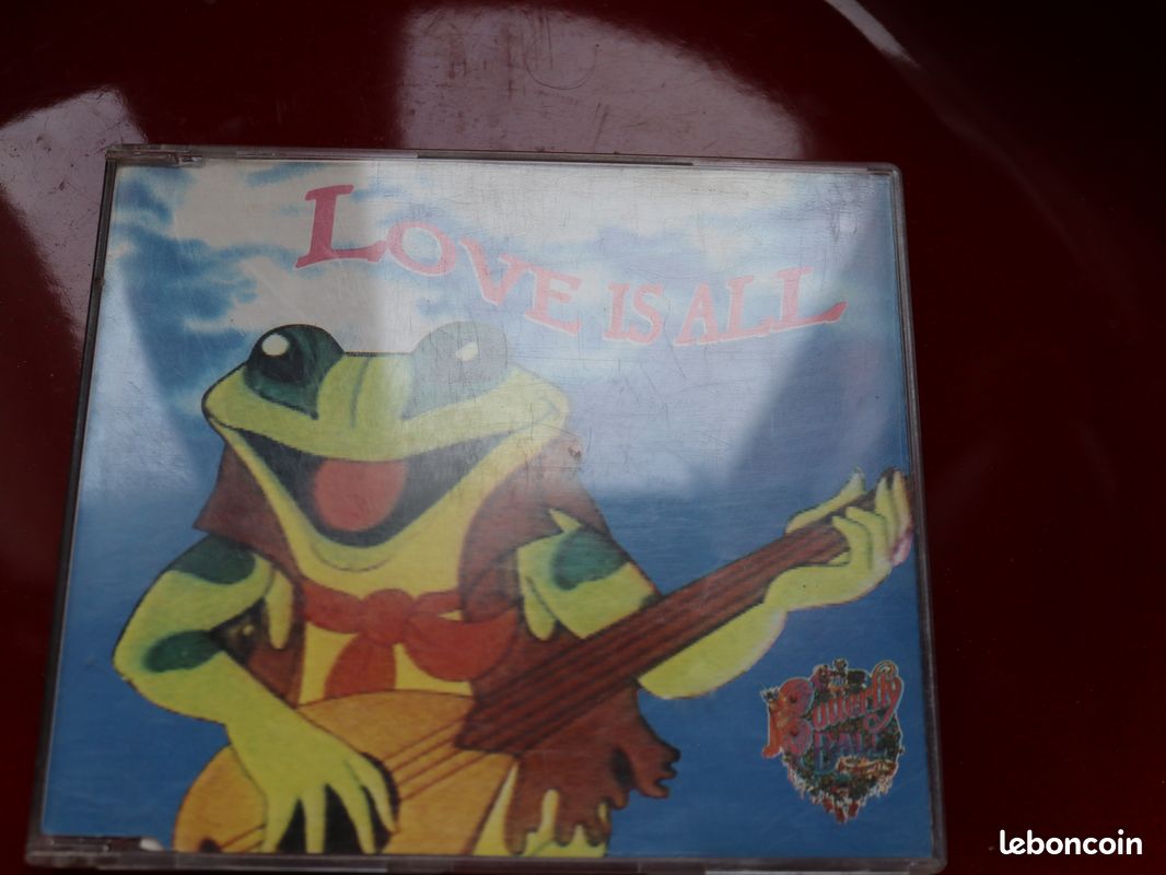 CD BUTTERFLY BALL ROGER GLOVER "Love is all" 1974 édition 1991 2 titres avec No Solution (rare) (image 1)