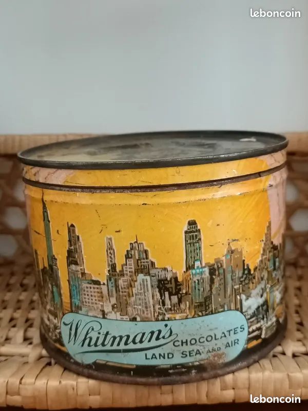 Boite métallique années 30 Gratte-ciels de New York (image 16)