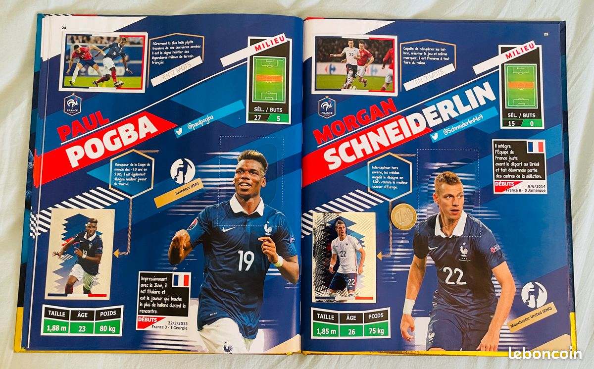 Panini - EC Euro 2016 - Complete album (Fiers d'Etre Bleus) - Catawiki