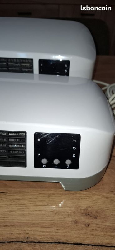 Lot de 2 chauffages soufflants salle de bain 2000 W (image 4)