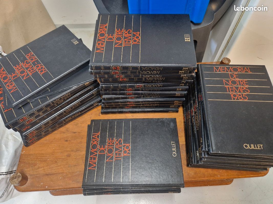 Lot de livres Mémorial de notre temps (image 1)