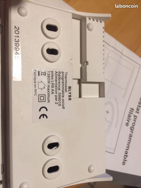 Thermostat programmable Blyss (image 3)