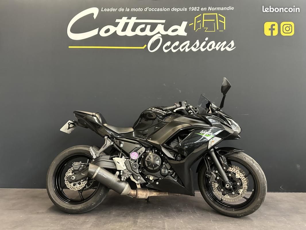 Kawasaki NINJA 650 BRIDÉE A2 REVISEE & GARANTIE 12 MOIS (image 1)
