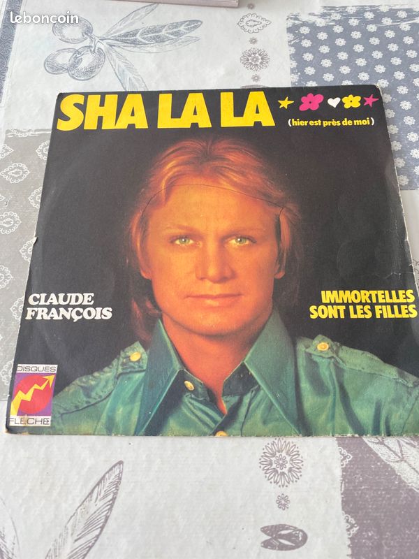 Vinyle 45 T Claude François Sha La La (image 1)