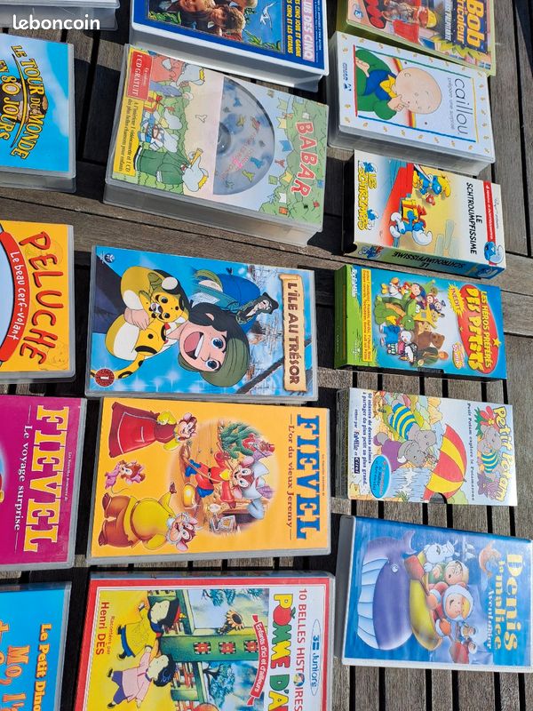 22 CASSETTES VIDEOS de dessins animés pour enfants (image 5)