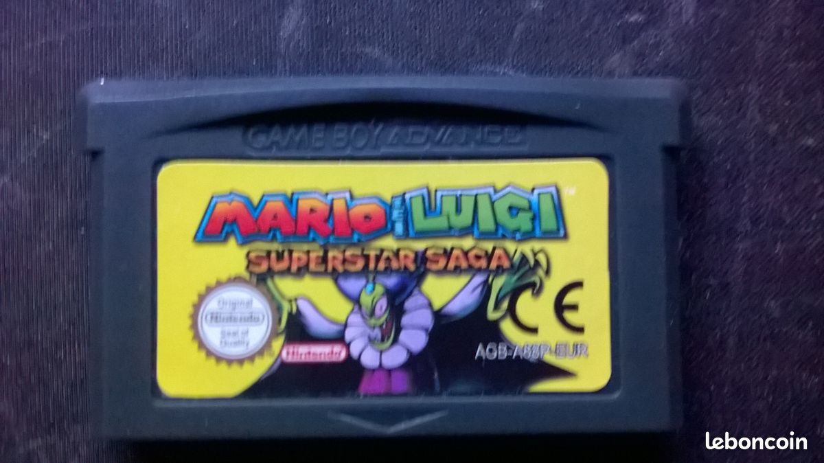 JEU MARIO & Luigi Superstar Saga sur Game boy Advance Officiel EUR 28,95 - FR