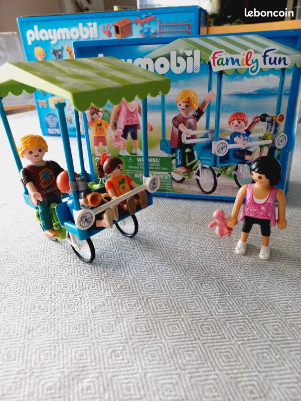 Playmobil Junior PLAYMOBIL Camping Family Bicycle (70093) Toys