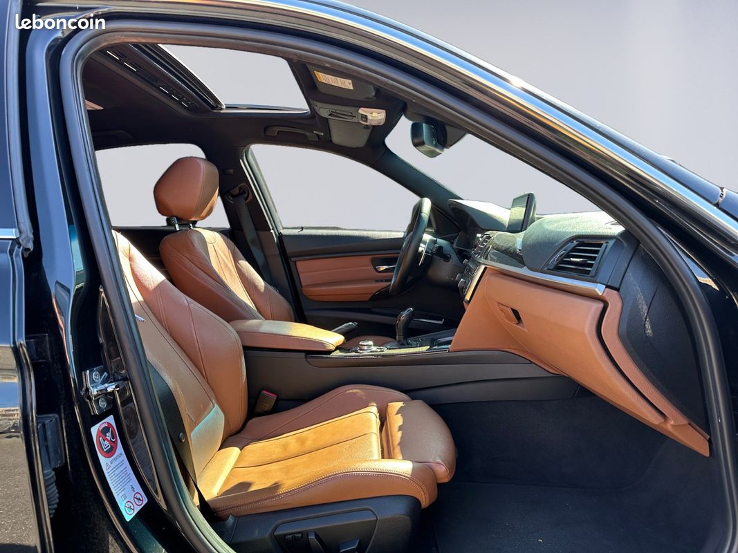 BMW SERIE 3 F30 320d 184 ch Luxury / GARANTIE 12 MOIS / STAGE 1 / ENTRETIEN COMPLET BMW / TOIT OUVRANT (image 15)