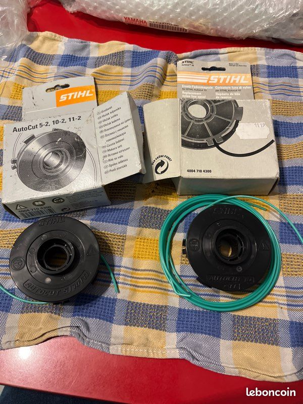 Lot de 2 bobines autocut stihl neuves ref 4004 710 4300 (image 1)