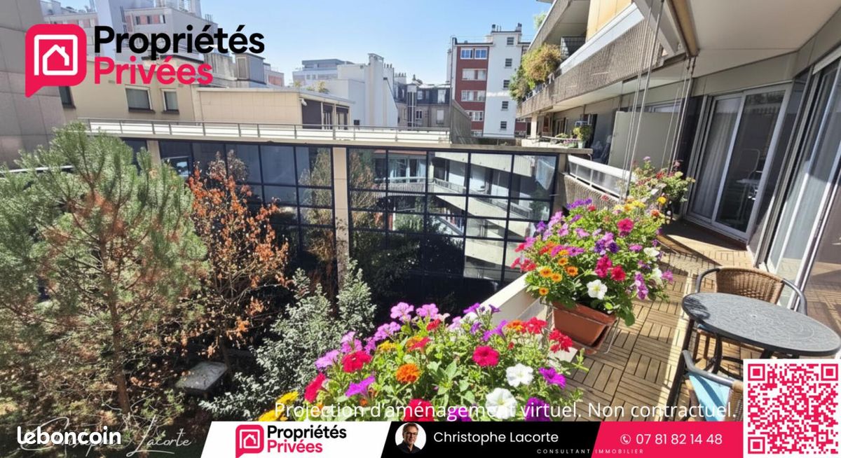 Appartement 3 pièces 60 m² · à Paris · 60 m² · 499 800 €