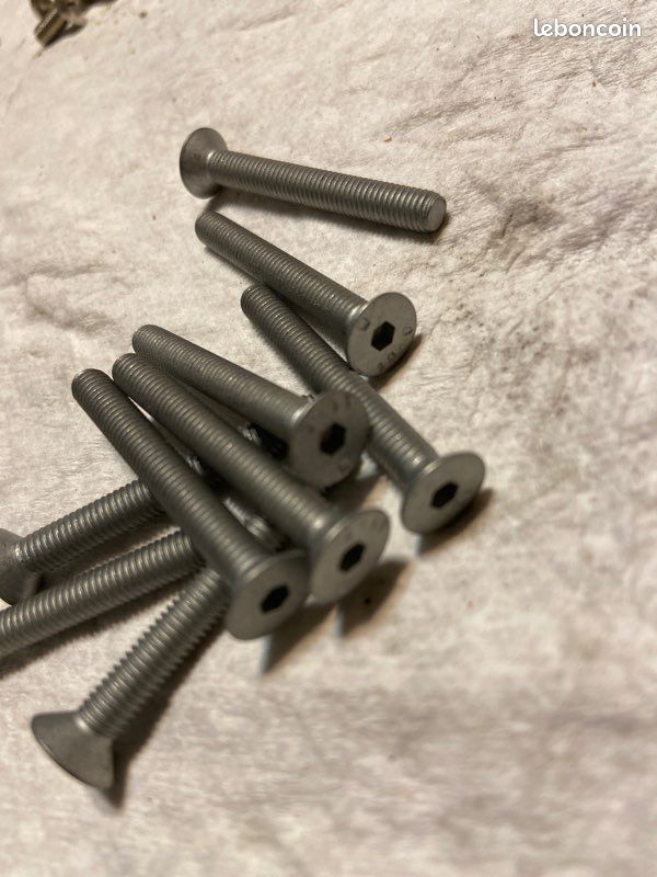 5000 Vis Allen Zinguées Meccano N°37B – Pièces Mécaniques (proche Du Neuf)