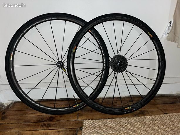 Paire De Roues Mavic Ksyrium SL SSC Campagnolo 10v, 700c Aluminium, Bon état