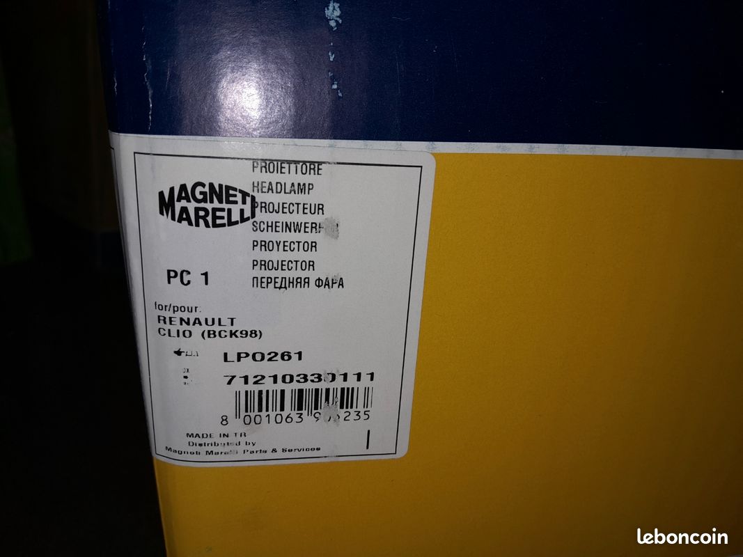 Phare avant droit Renault Clio 4 (BCK98) 2012/2016 (image 3)